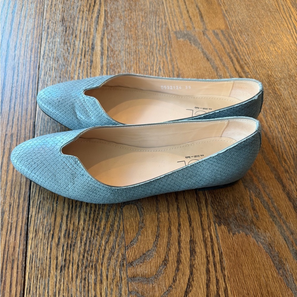 AGL Mimosa Snake Embossed Ballet Flat - Picture 3 of 7